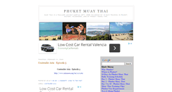 Desktop Screenshot of phuket-muay-thai.jinjinblog.com